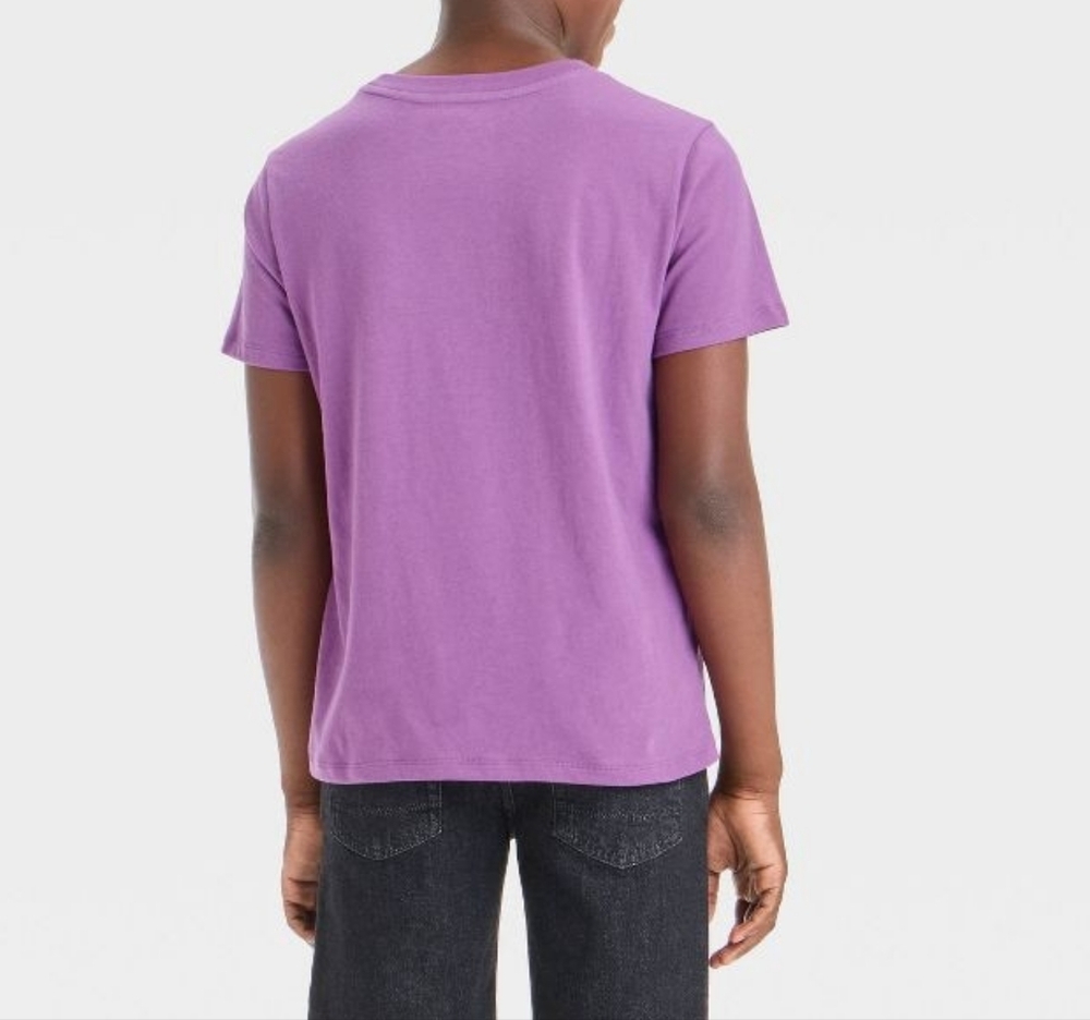 Cat & Jack Purple Ice Cream Truck Tee - Picture 3 of 4